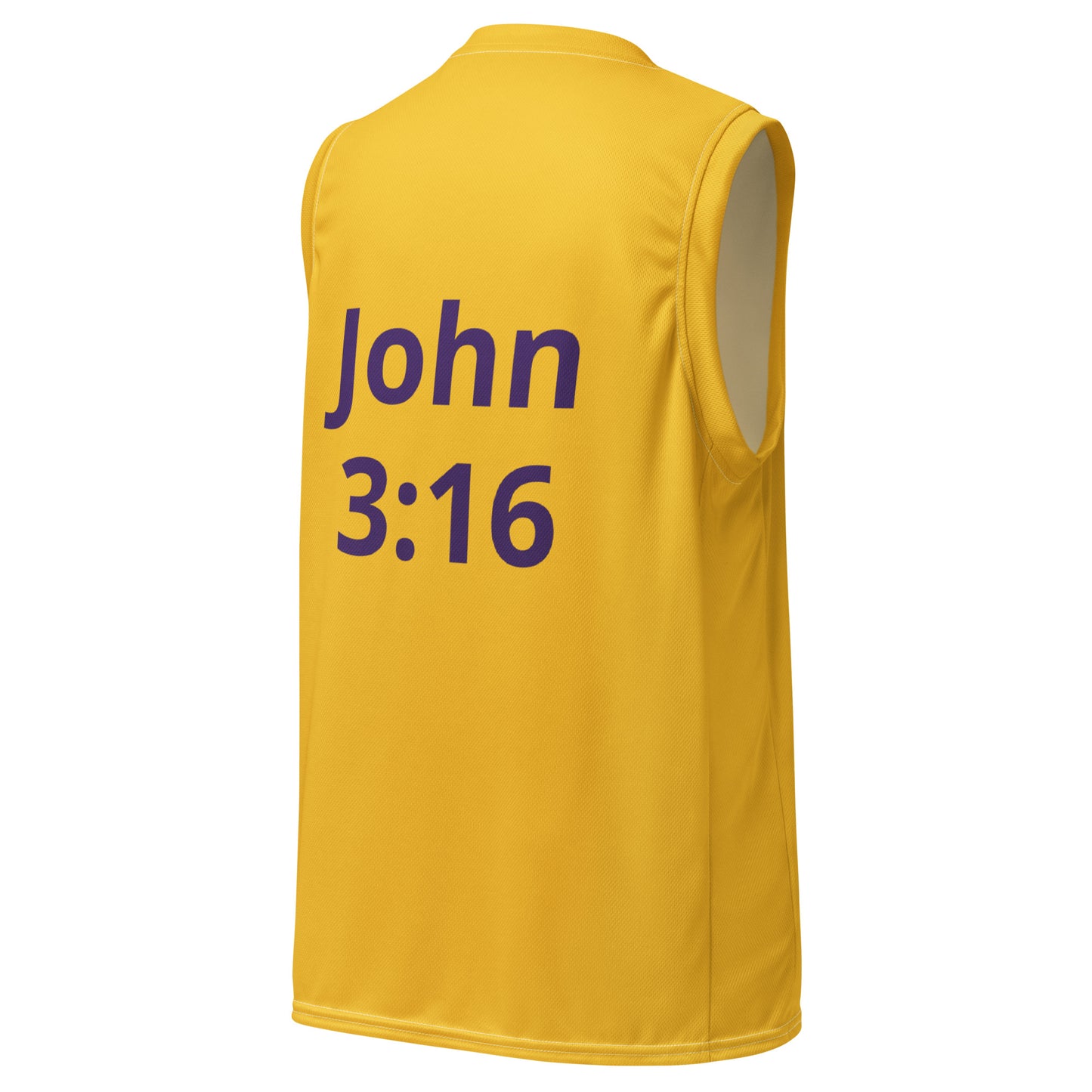 'John 3:16' unisex basketball jersey