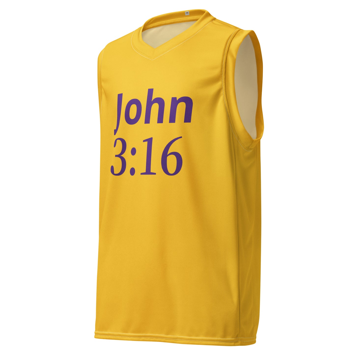 'John 3:16' unisex basketball jersey