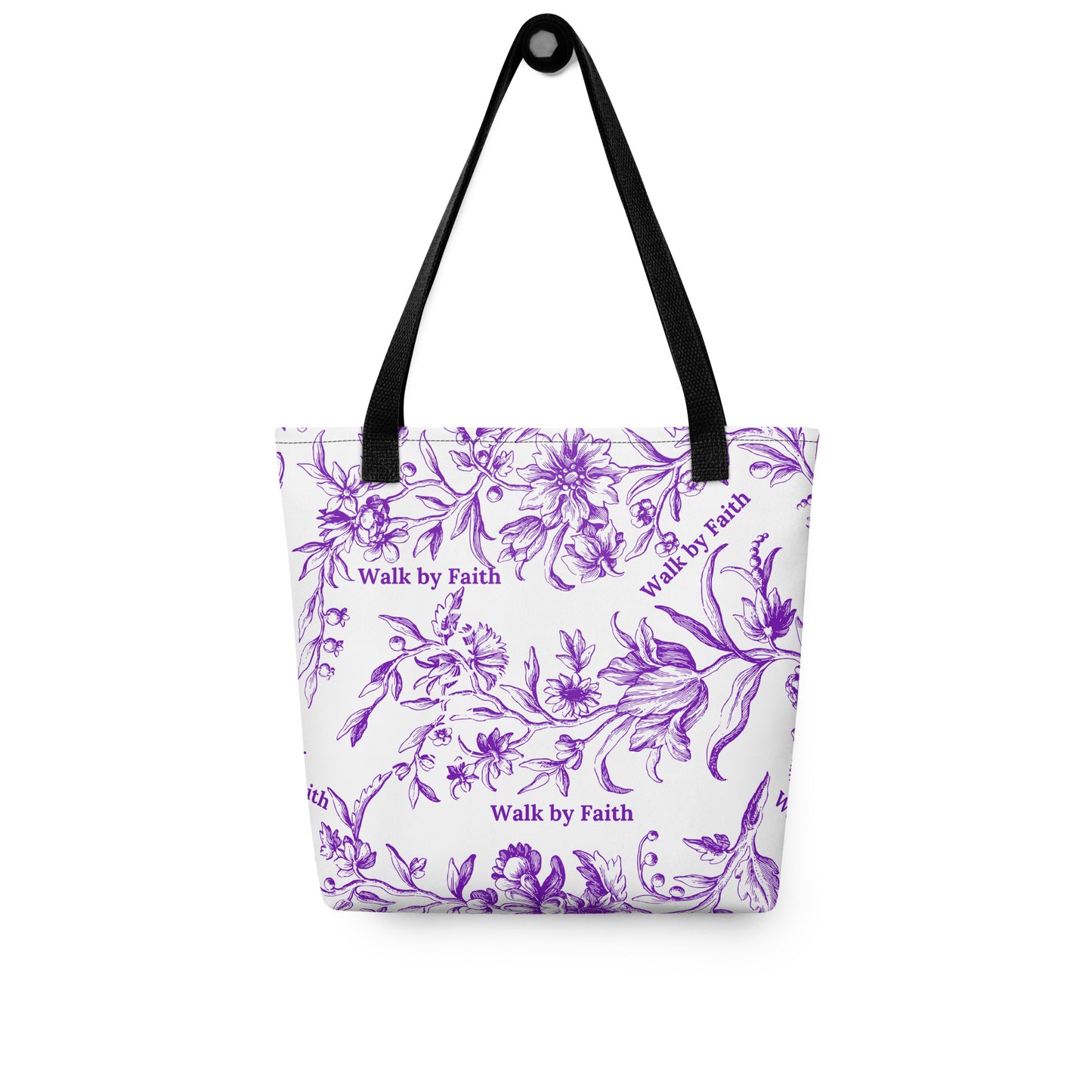 Walk by Faith Tote bag