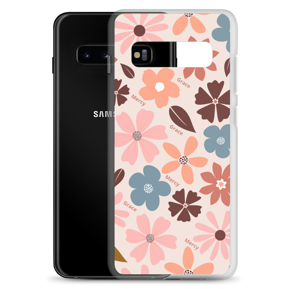 Grace & Mercy - Clear Case for Samsung®