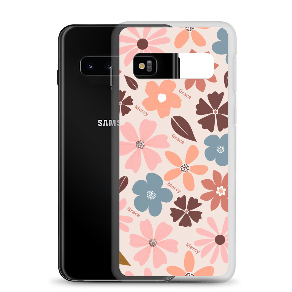 Grace & Mercy - Clear Case for Samsung®