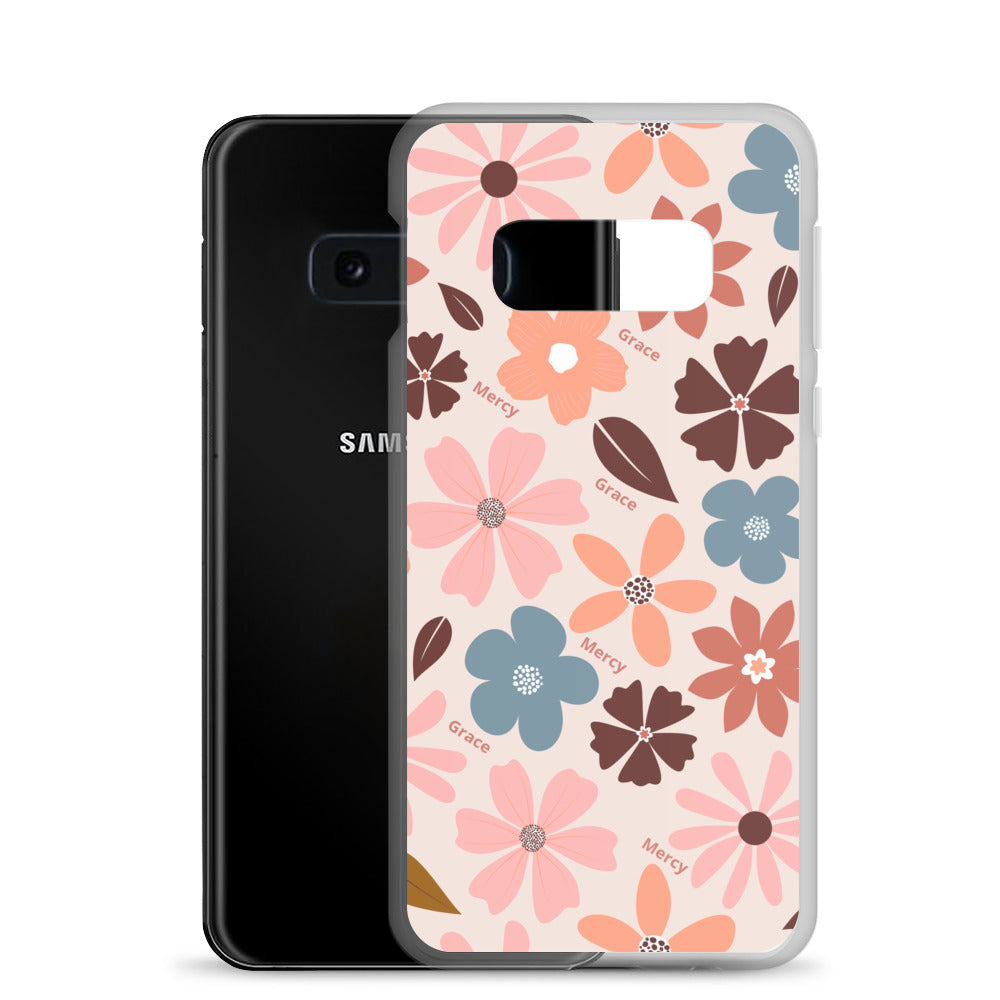 Grace & Mercy - Clear Case for Samsung®