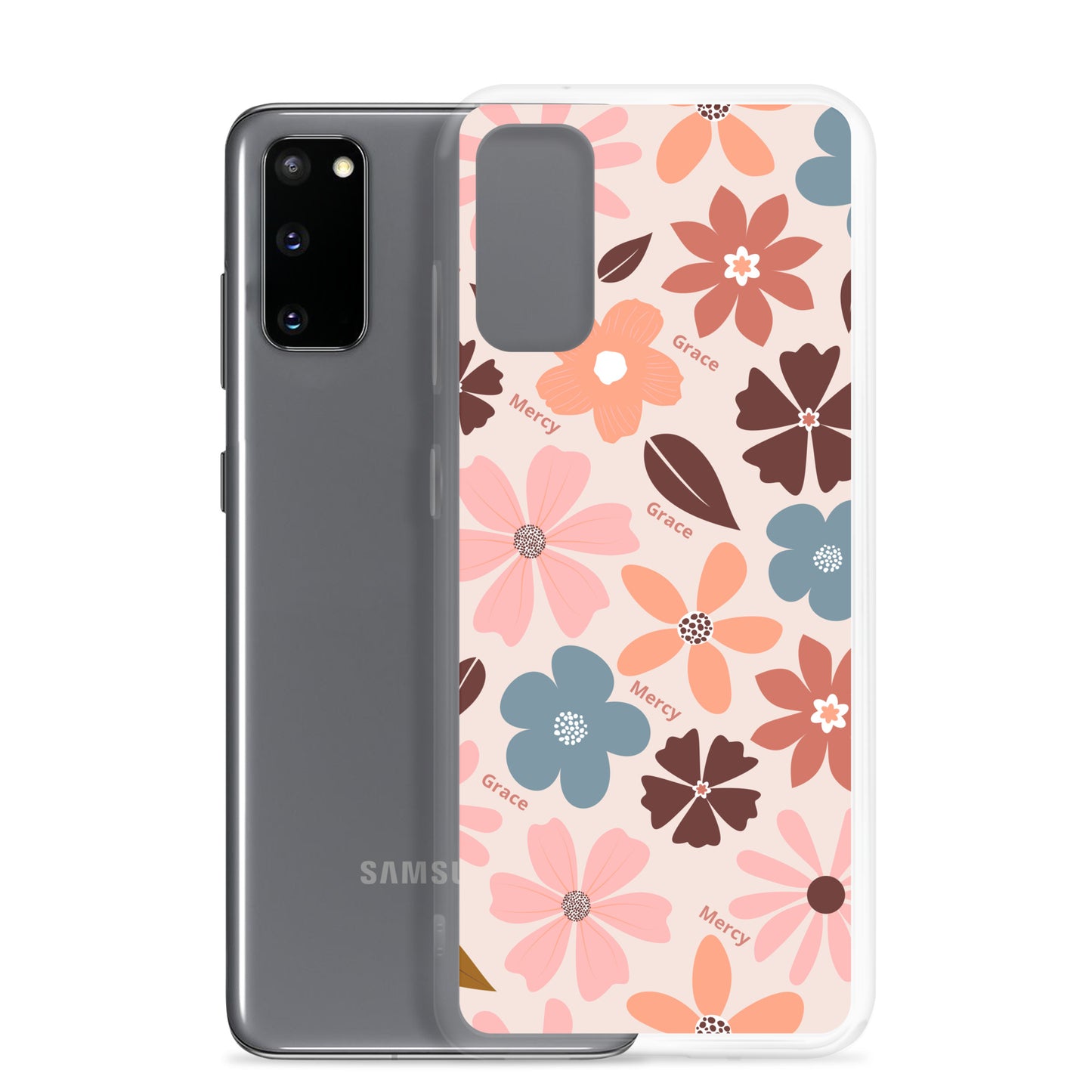 Grace & Mercy - Clear Case for Samsung®