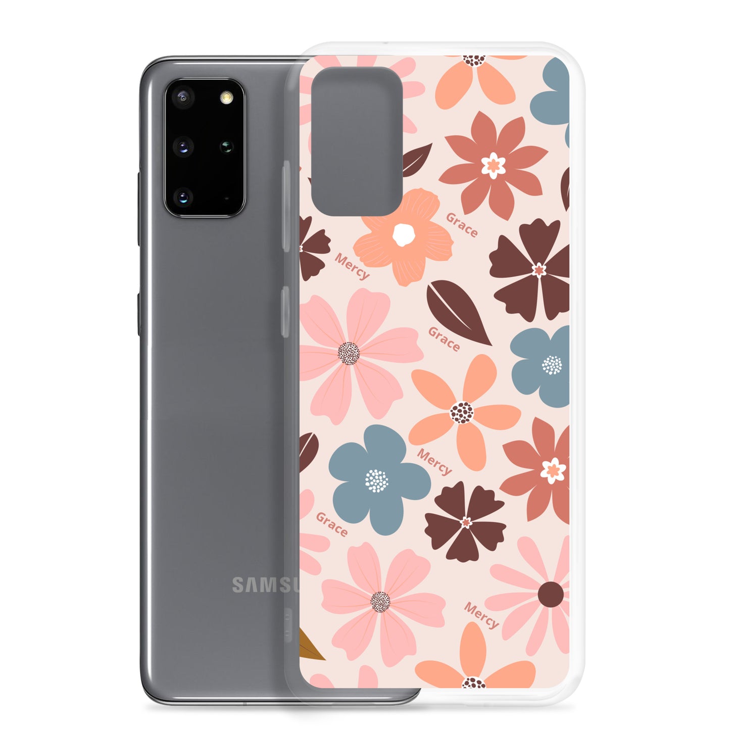 Grace & Mercy - Clear Case for Samsung®