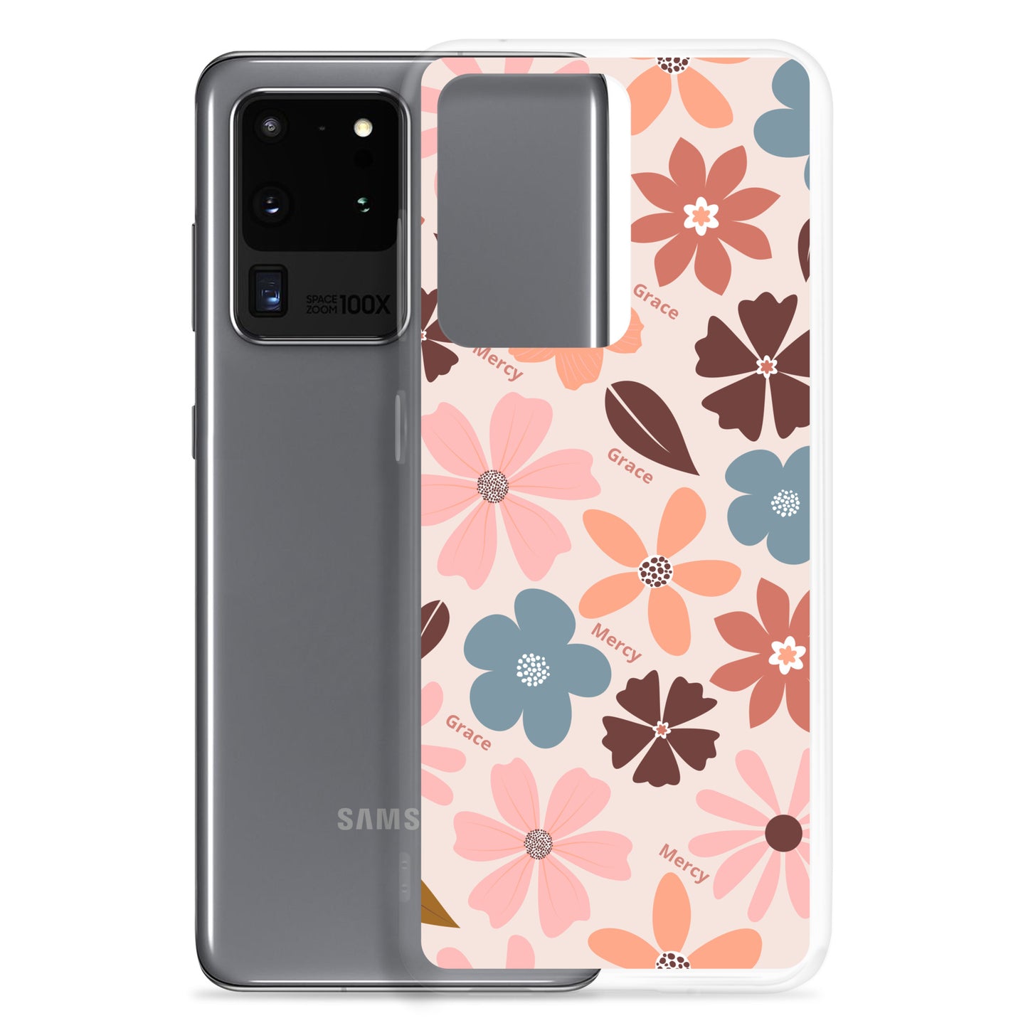 Grace & Mercy - Clear Case for Samsung®