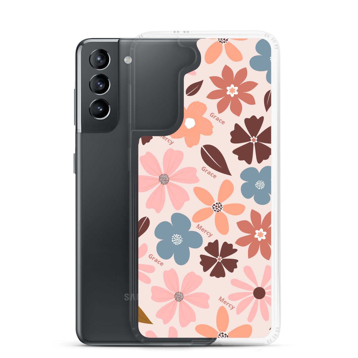 Grace & Mercy - Clear Case for Samsung®