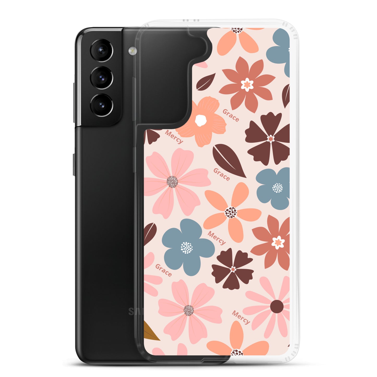 Grace & Mercy - Clear Case for Samsung®