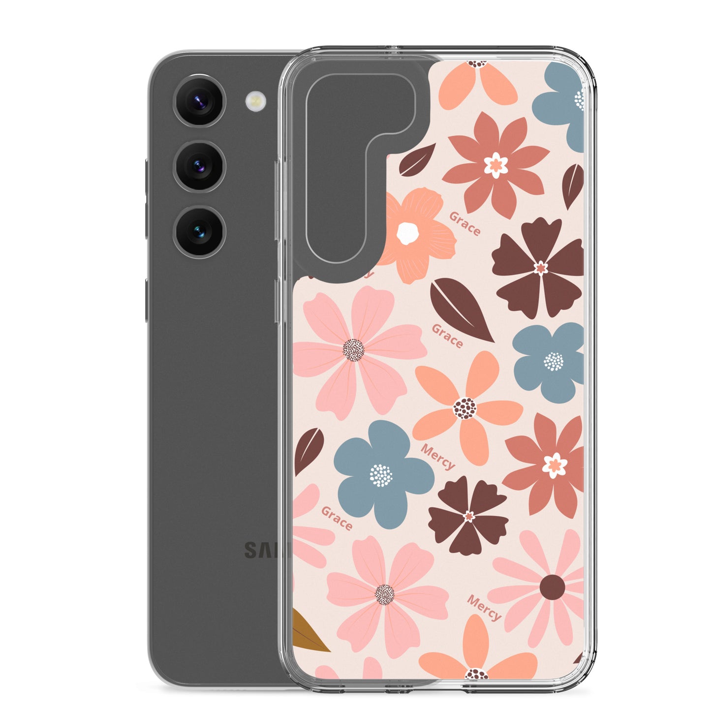 Grace & Mercy - Clear Case for Samsung®