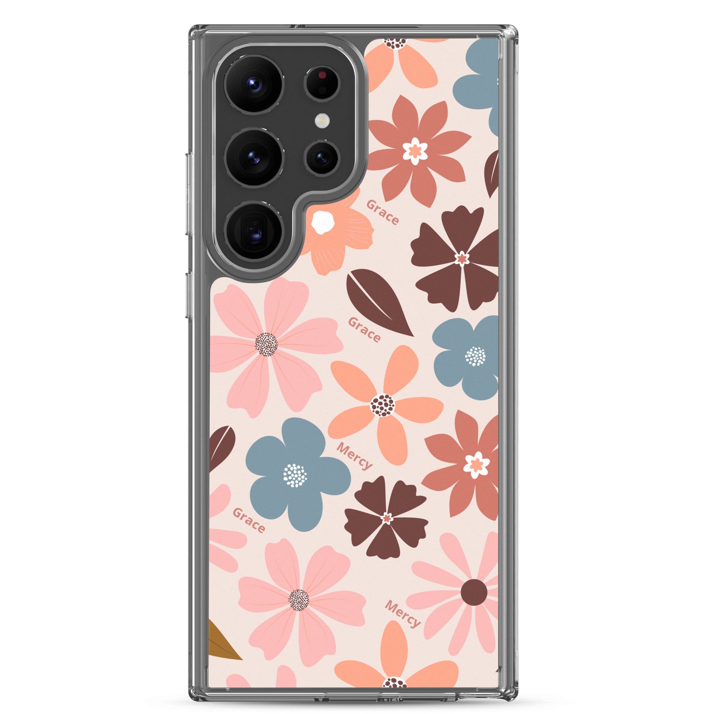 Grace & Mercy - Clear Case for Samsung®