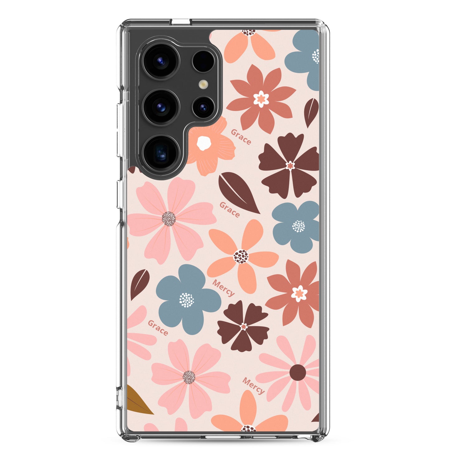 Grace & Mercy - Clear Case for Samsung®