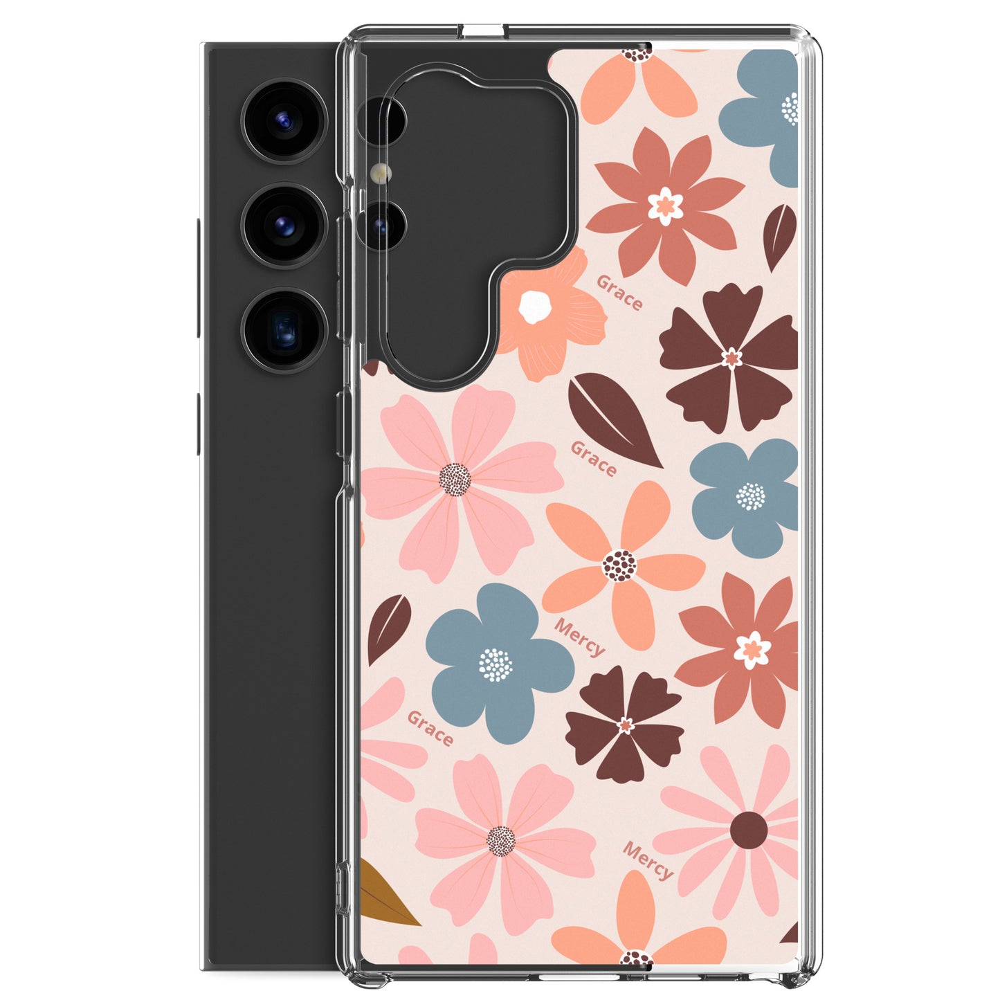 Grace & Mercy - Clear Case for Samsung®