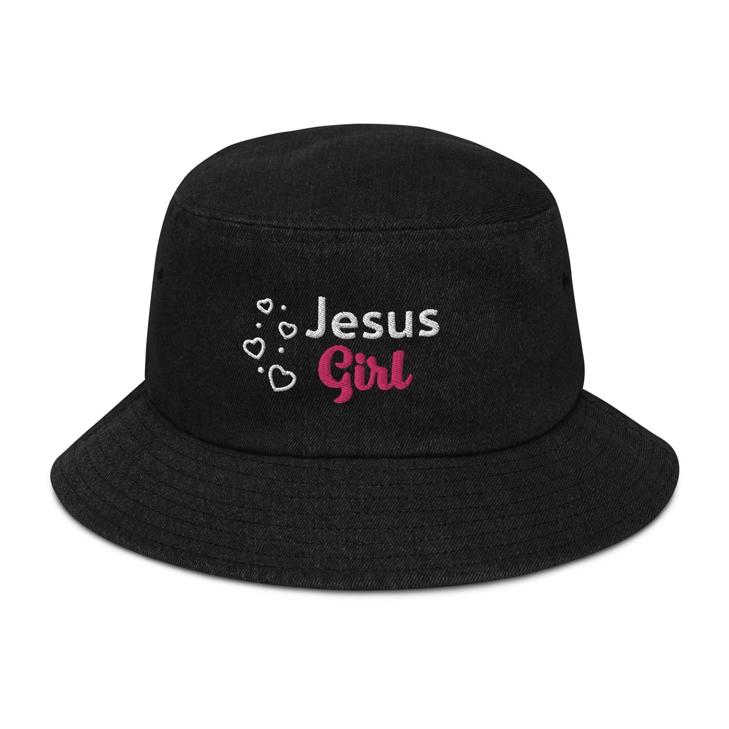 Jesus Girl - Denim bucket hat