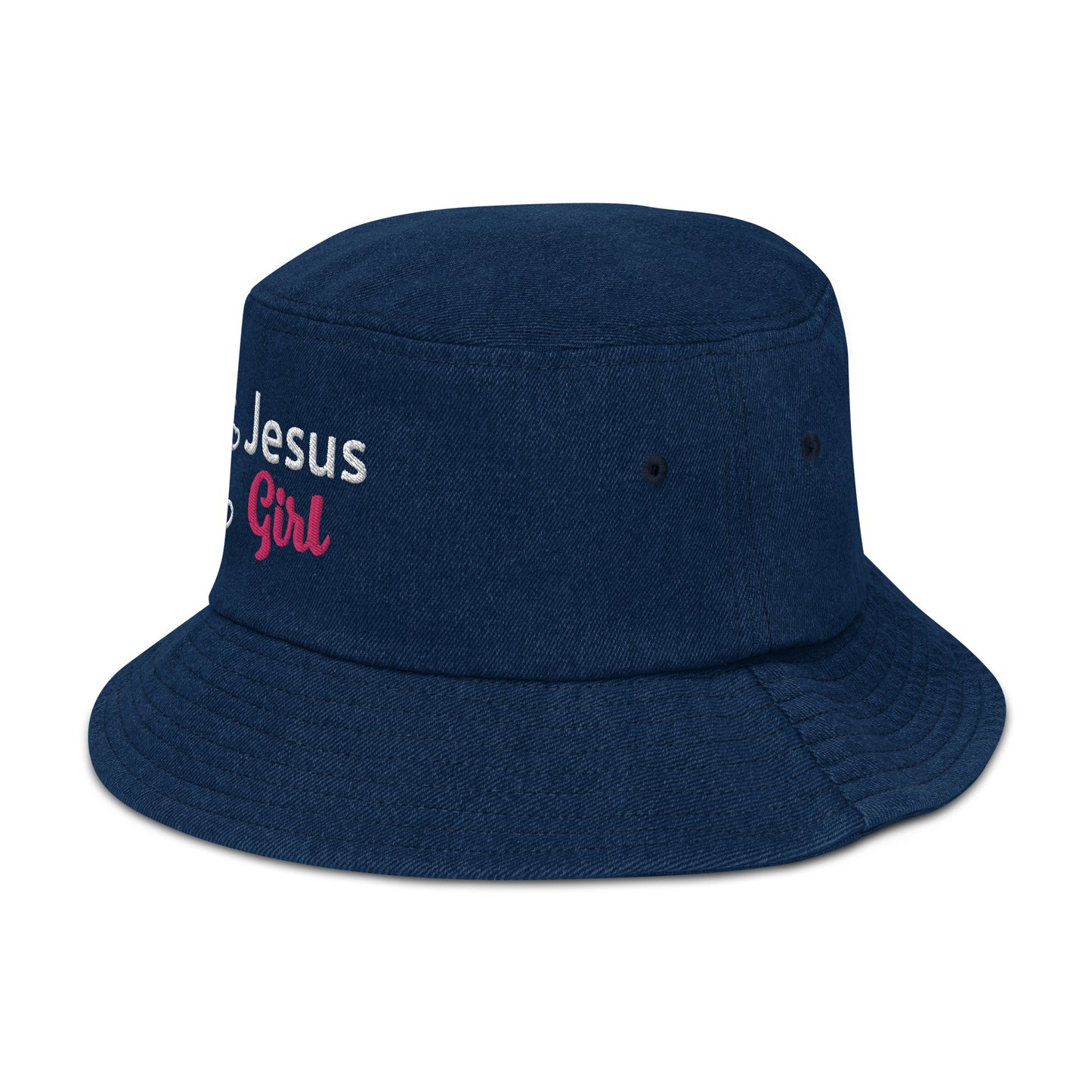 Jesus Girl - Denim bucket hat