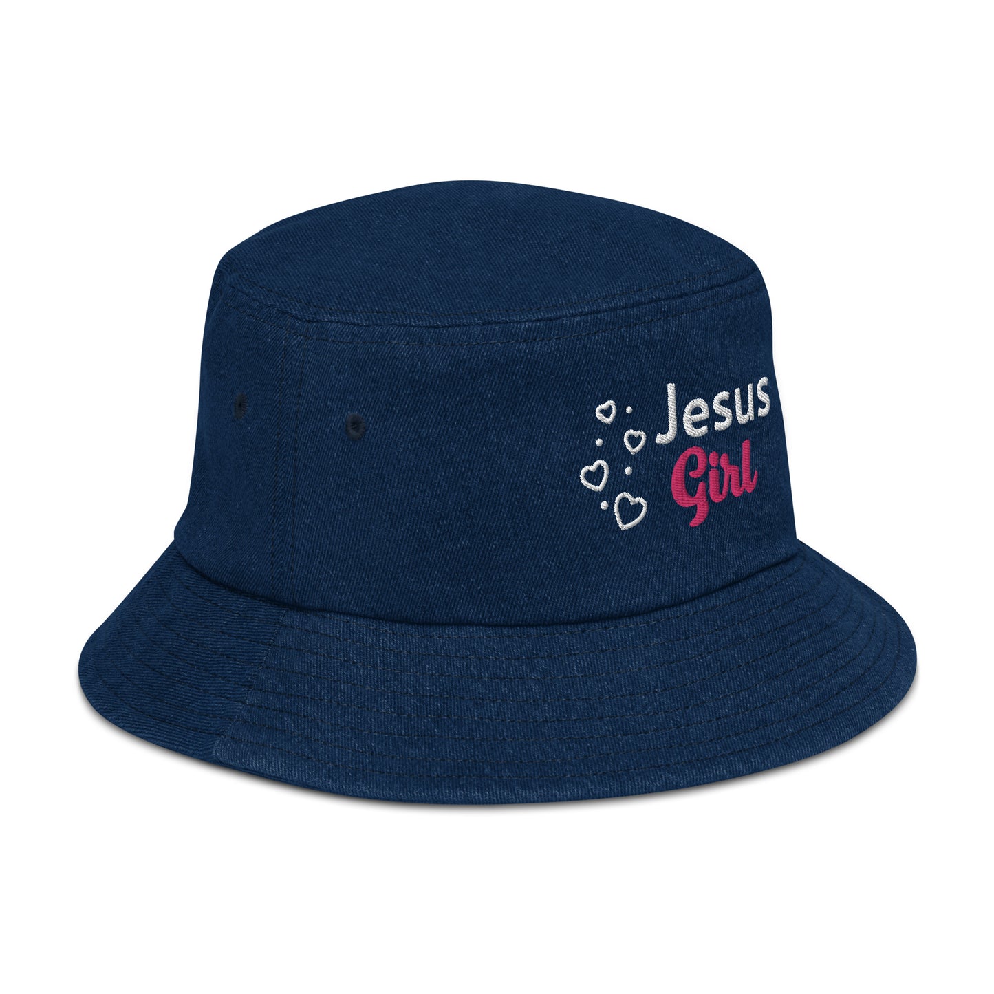 Jesus Girl - Denim bucket hat