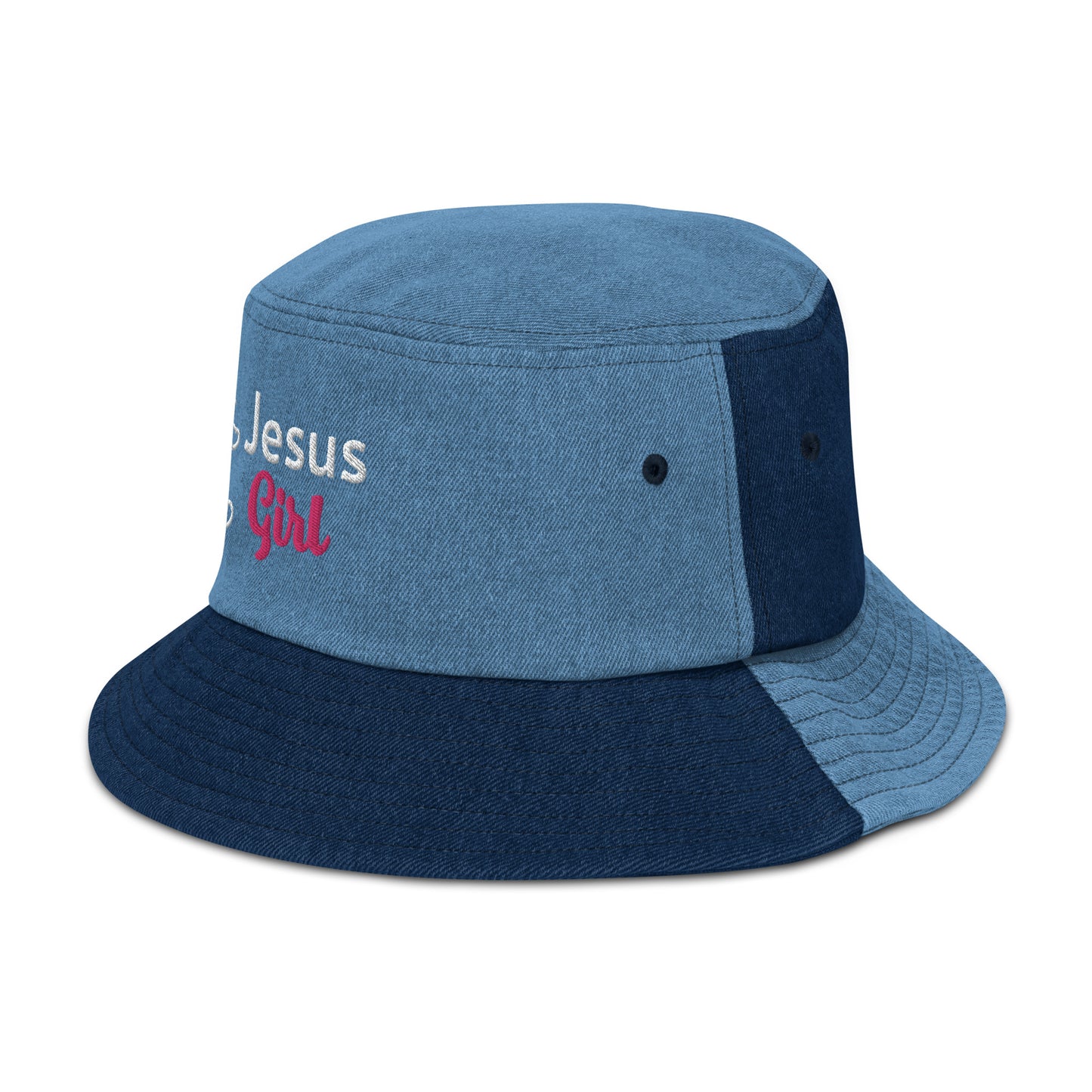 Jesus Girl - Denim bucket hat