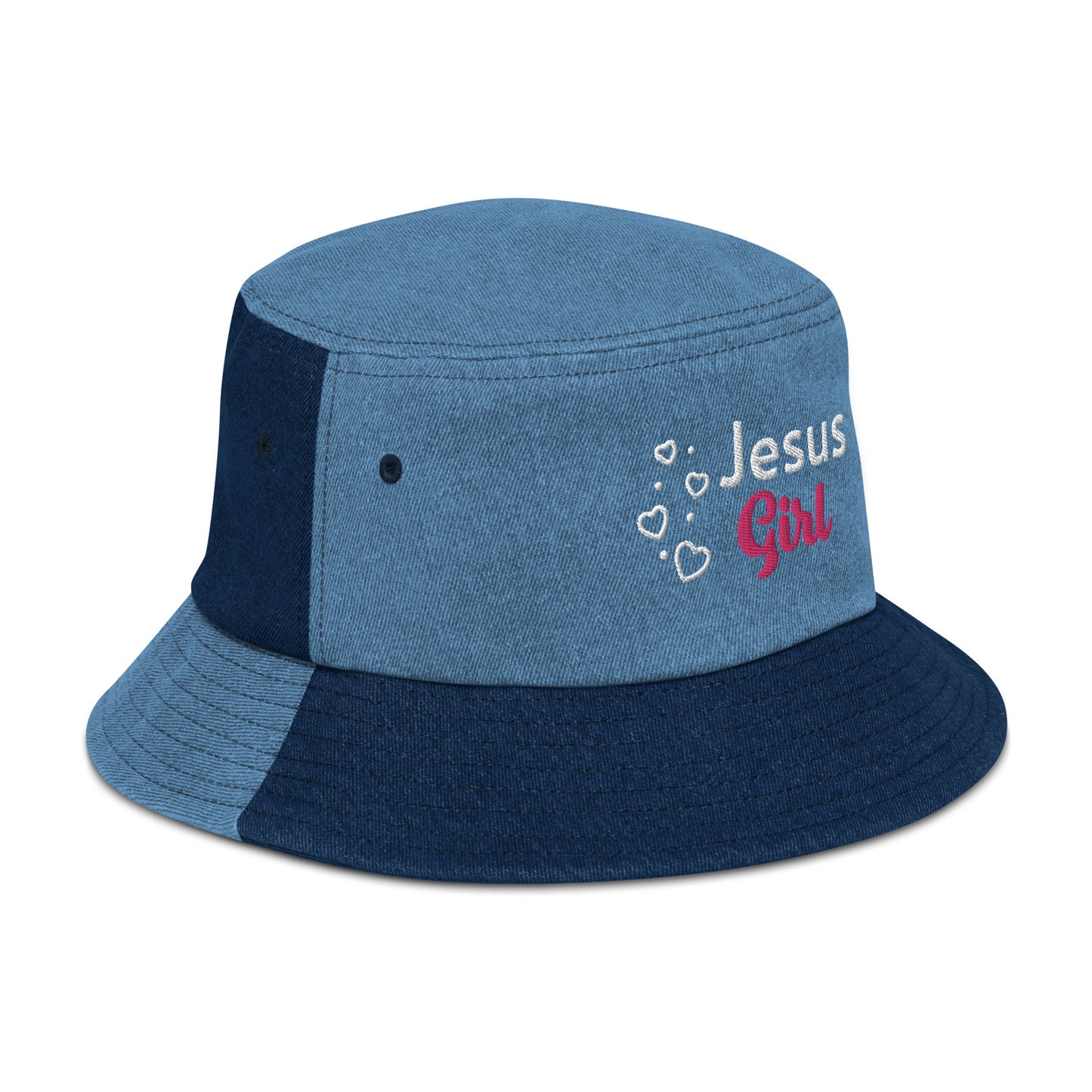 Jesus Girl - Denim bucket hat