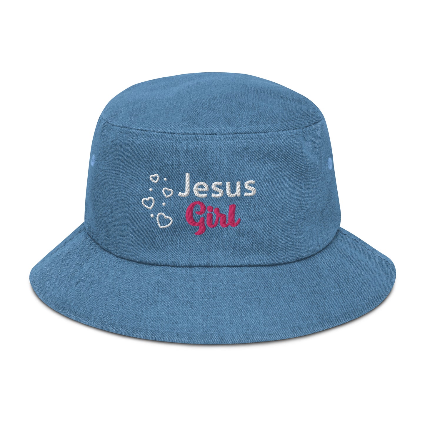 Jesus Girl - Denim bucket hat