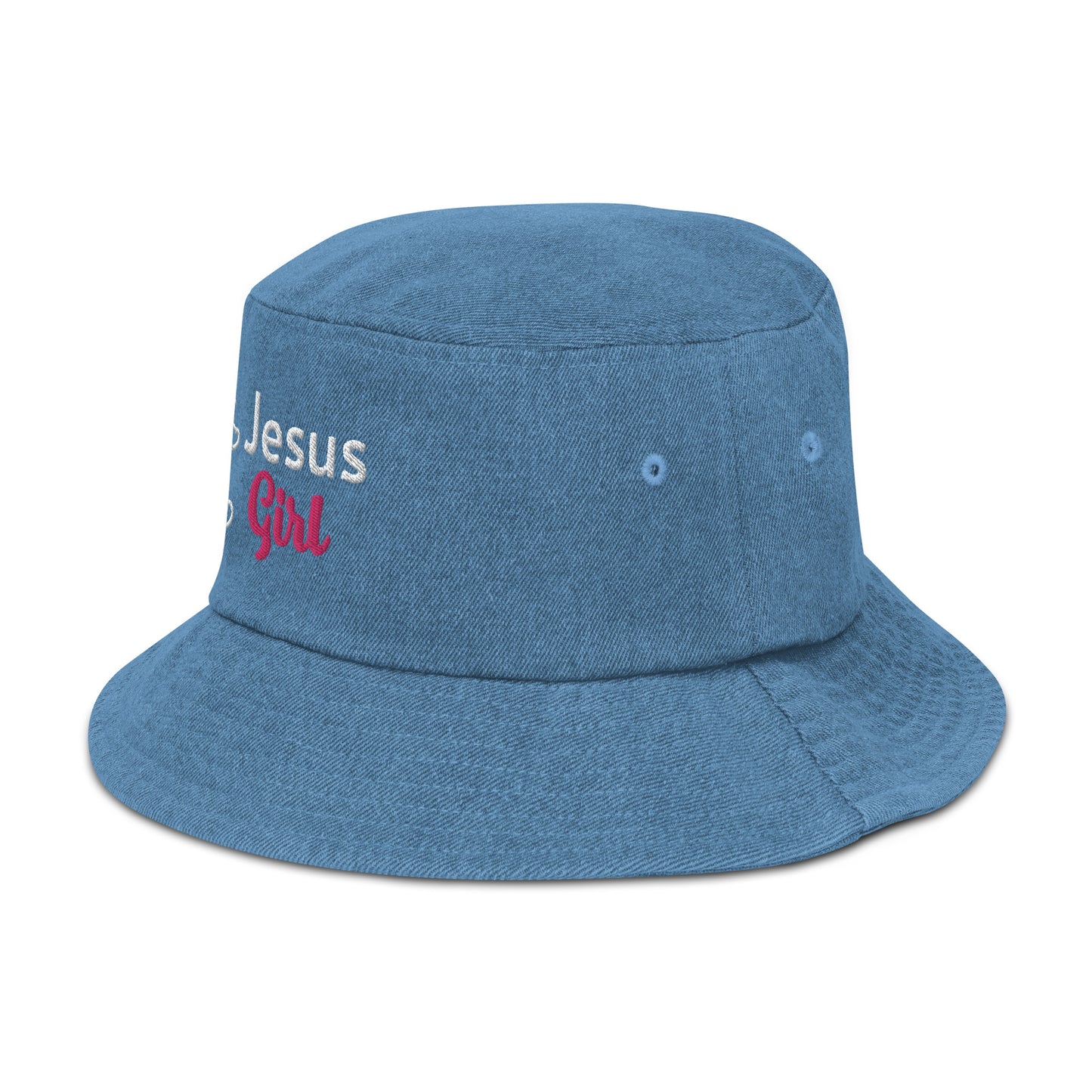 Jesus Girl - Denim bucket hat