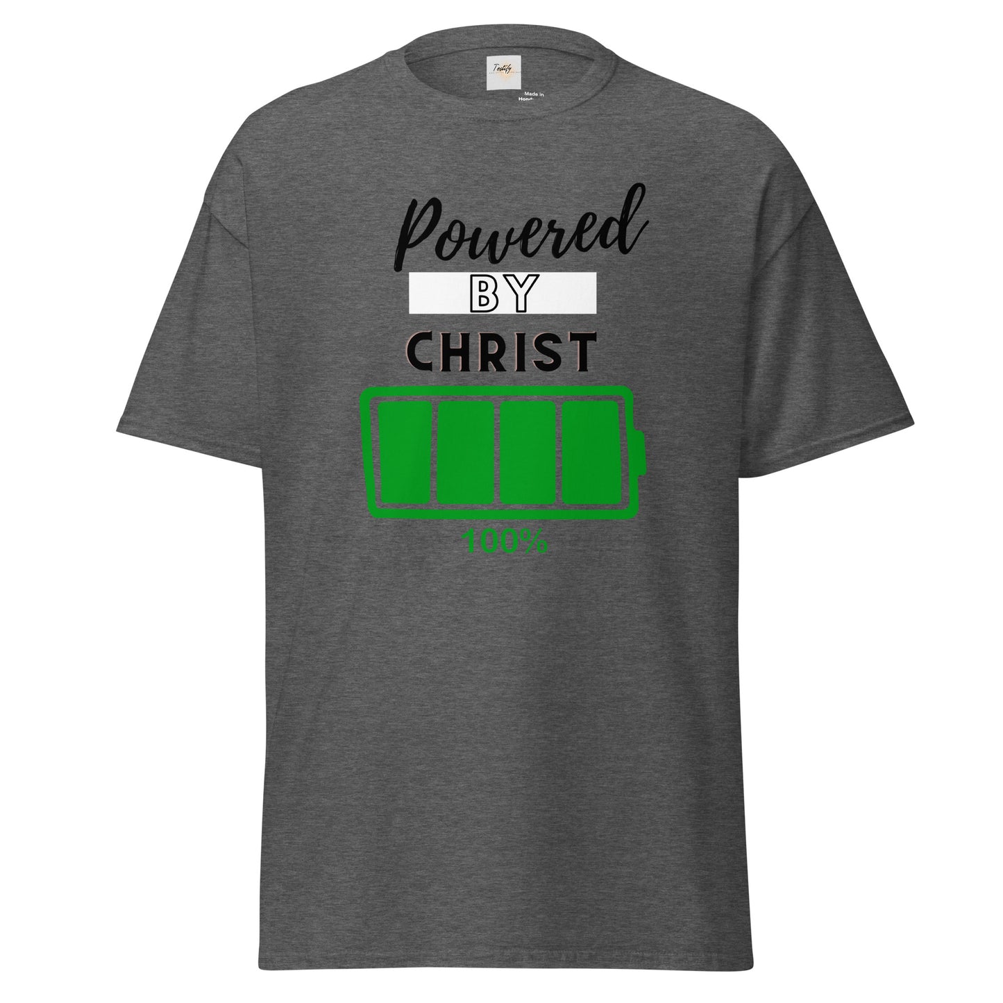 Powered by Christ - classic tee