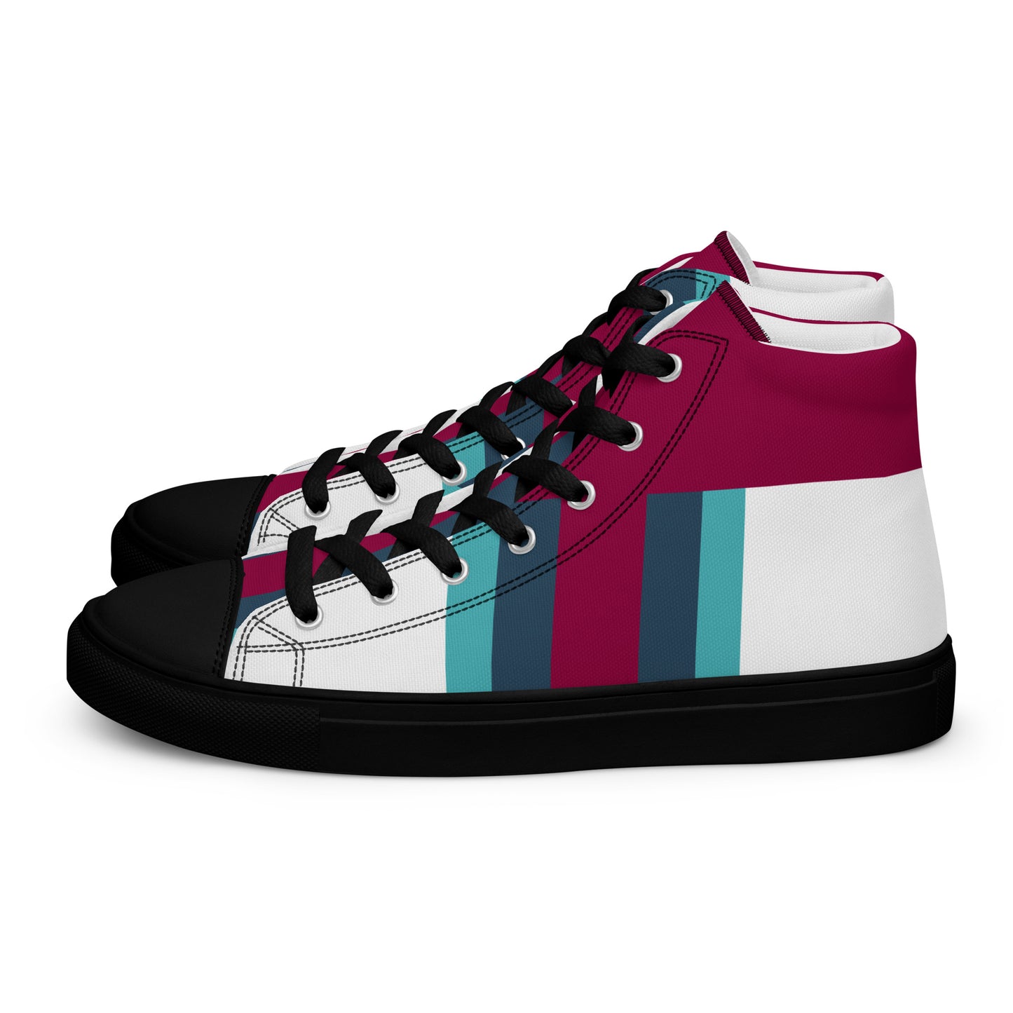 'Faith' - Men’s high top canvas shoes