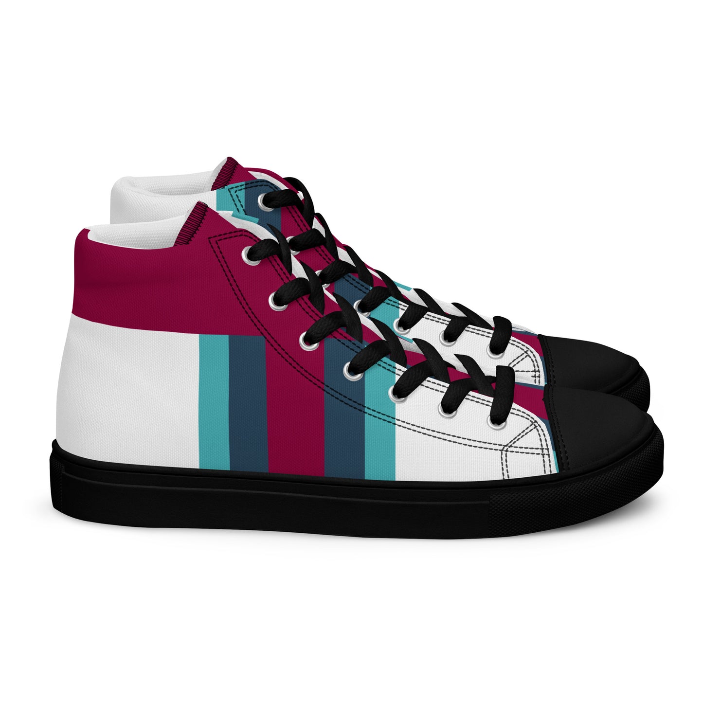 'Faith' - Men’s high top canvas shoes