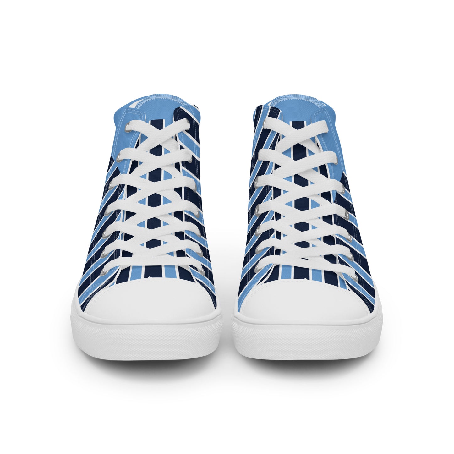 'Free Indeed' John 8:36 - Men’s high top canvas shoes