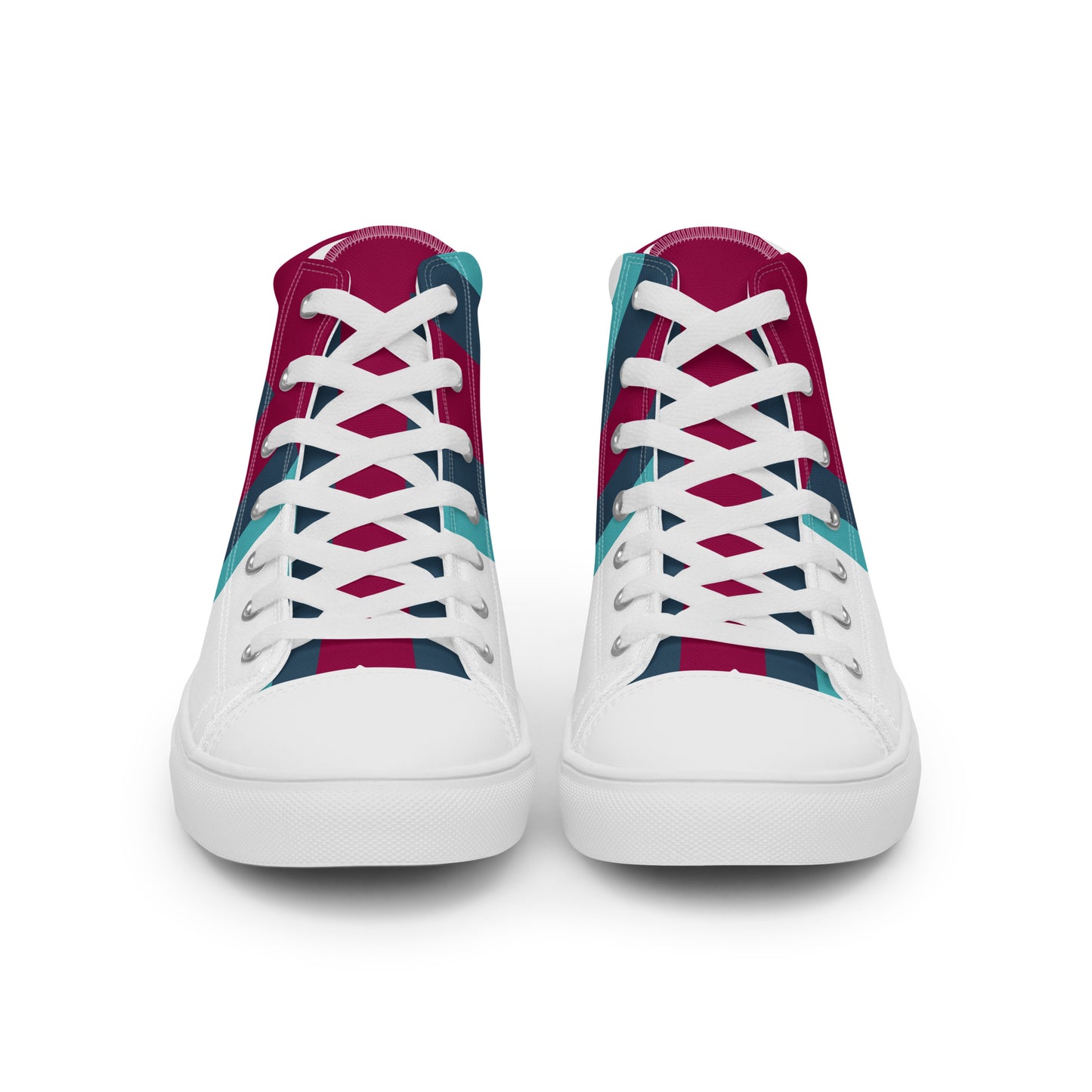 'Faith' - Men’s high top canvas shoes