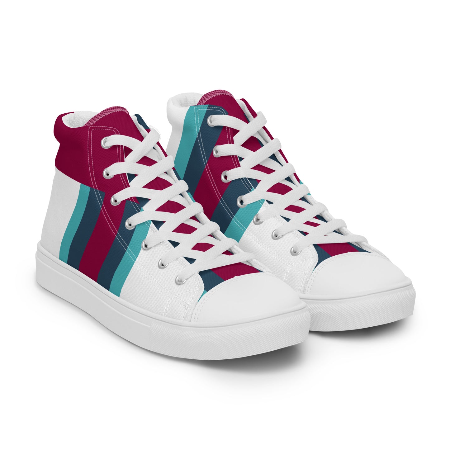 'Faith' - Men’s high top canvas shoes