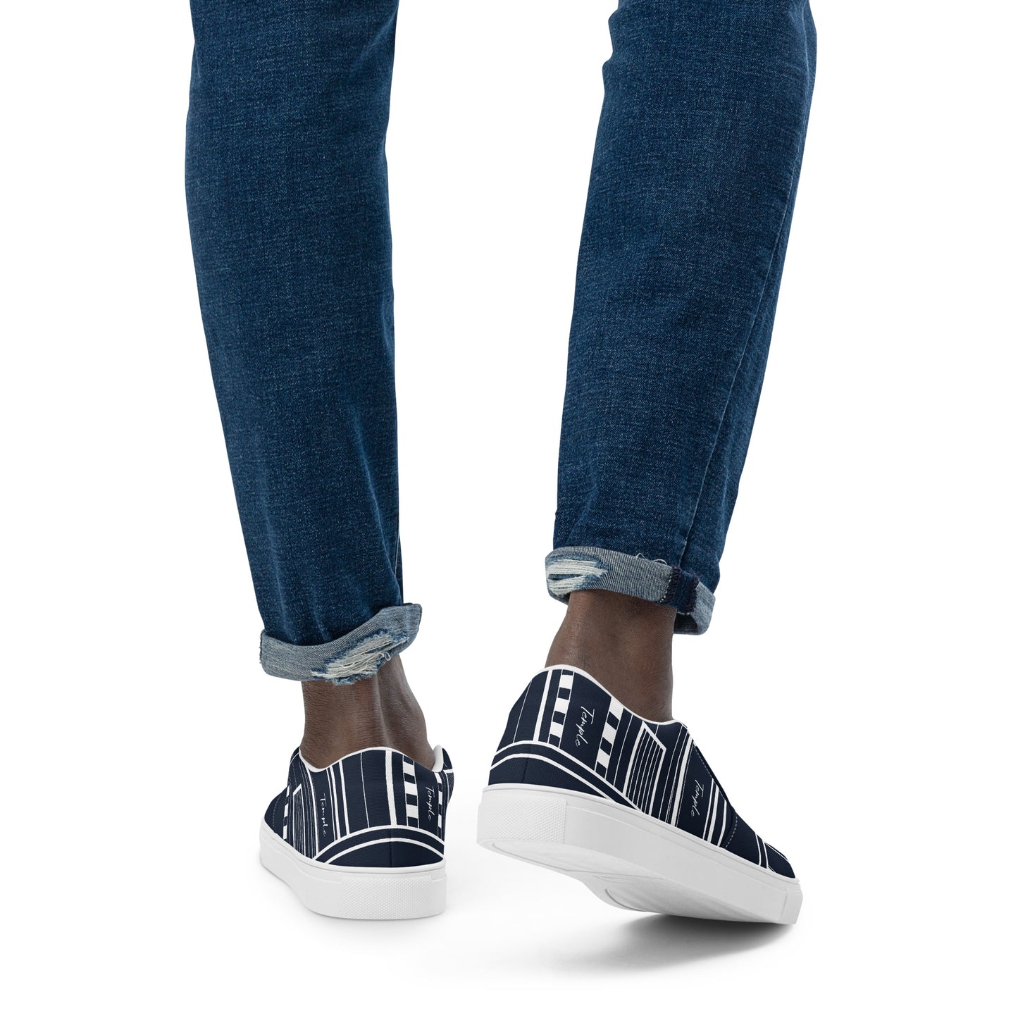 Temple - Men’s slip-on canvas shoes