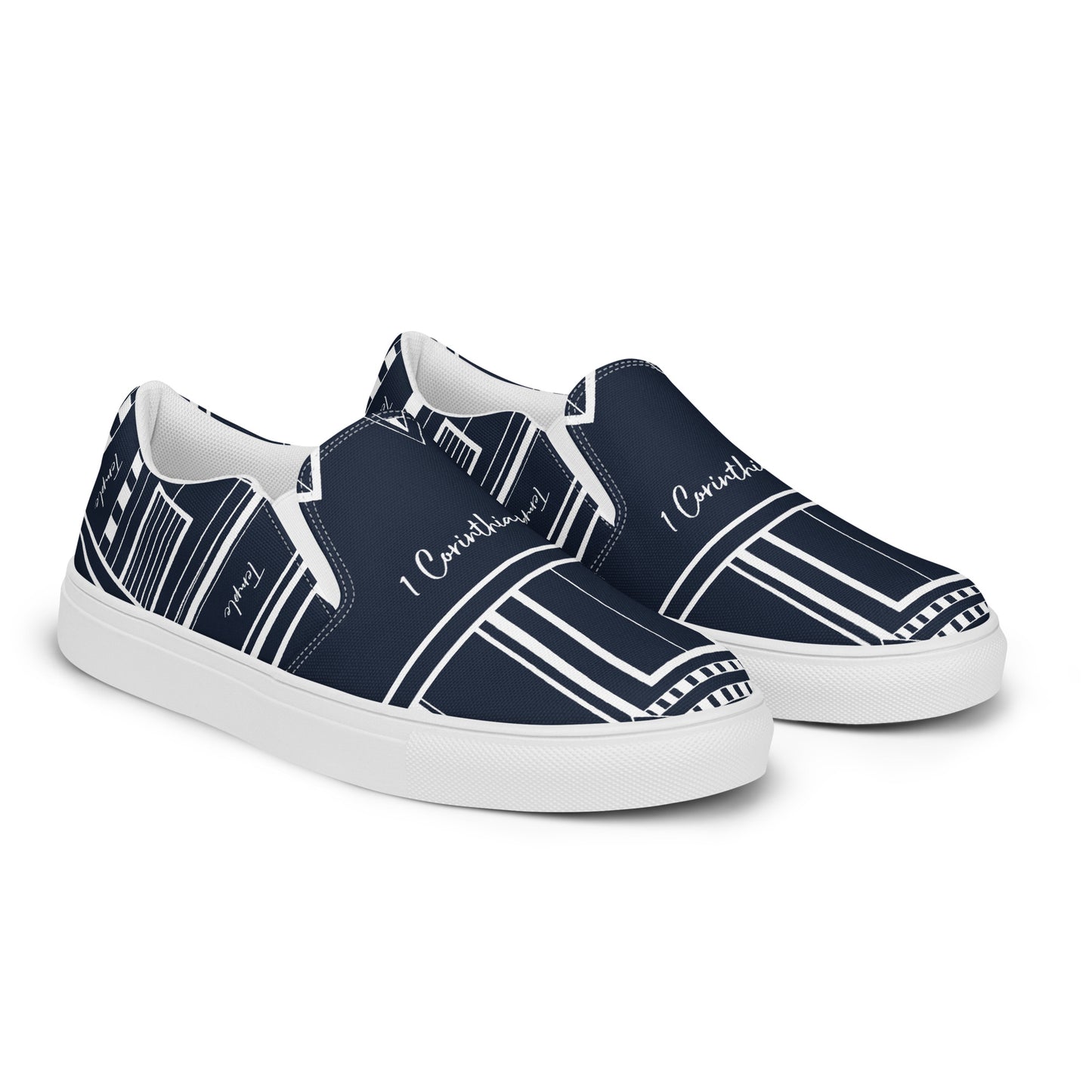 Temple - Men’s slip-on canvas shoes