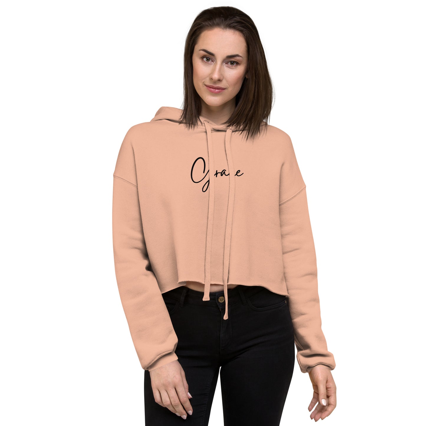 Grace - Crop Hoodie