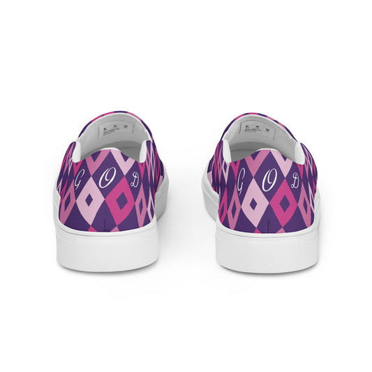 GOD - Women’s slip-on canvas shoes