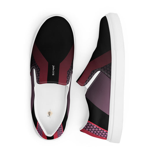 Everlasting Life - Women’s slip-on canvas shoes