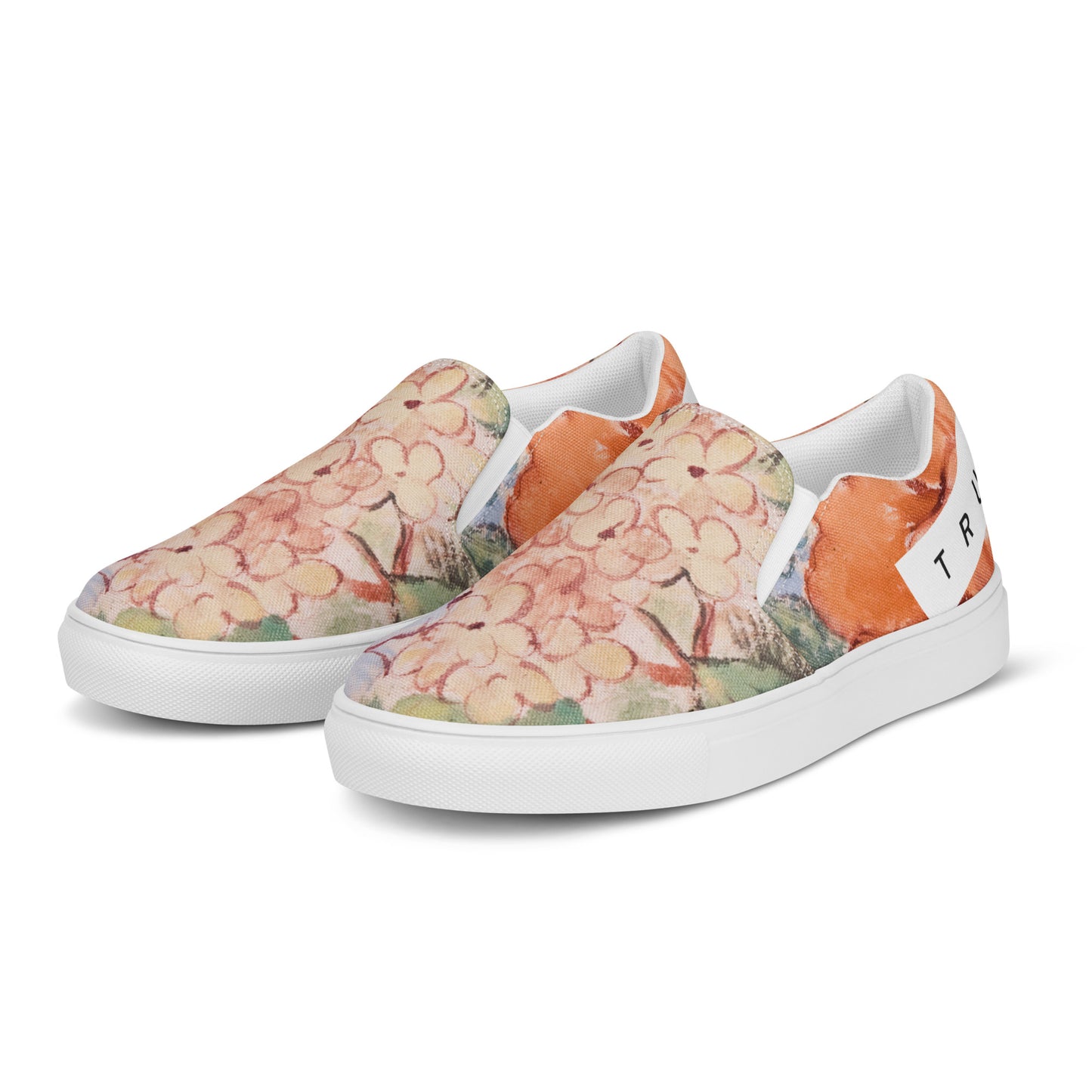 'Trust God' Women’s slip-on canvas shoes