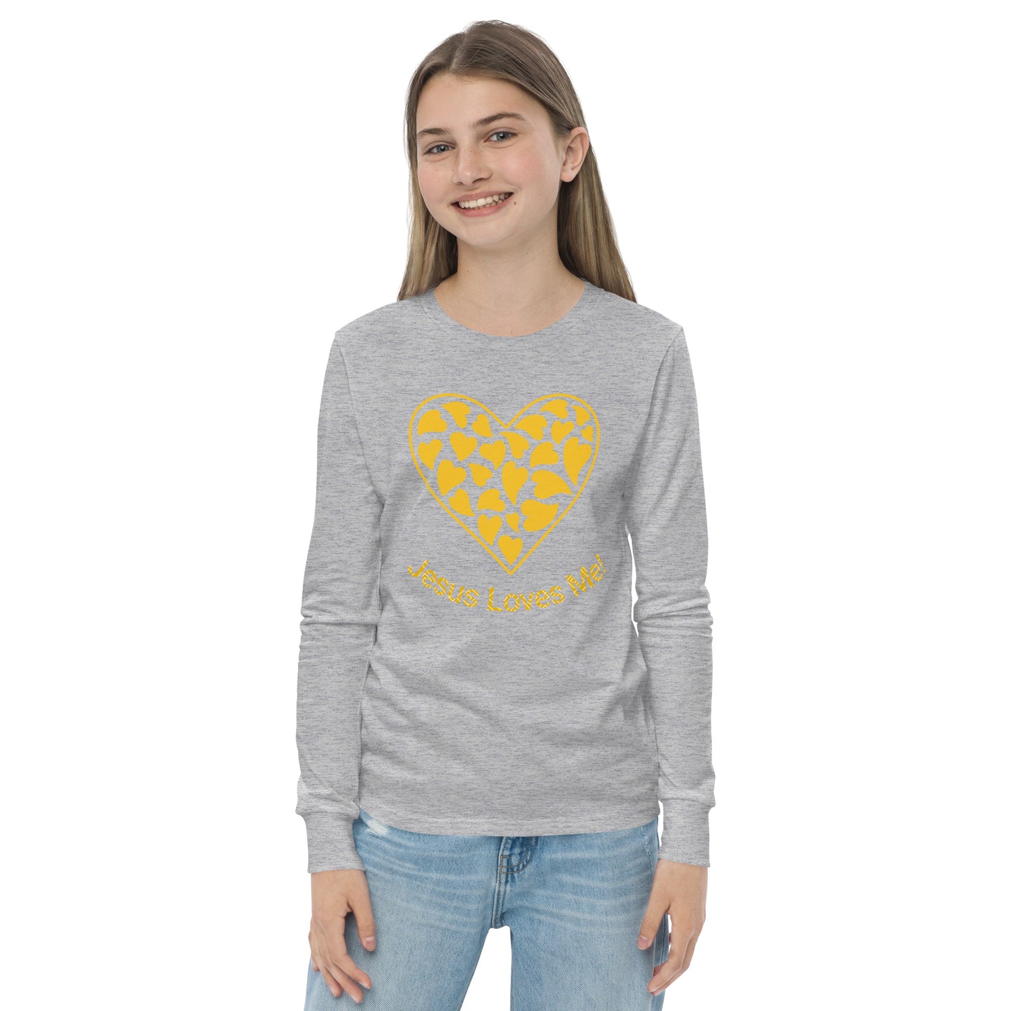 Jesus Loves Me! Youth long sleeve tee